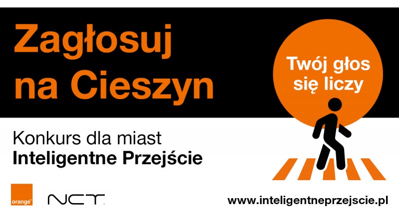 Inteligente przejscia dla pieszych (materiał Orange)